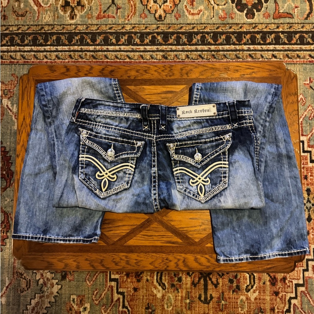 Rock Revival Women’s Bootcut Jeans, Size 31